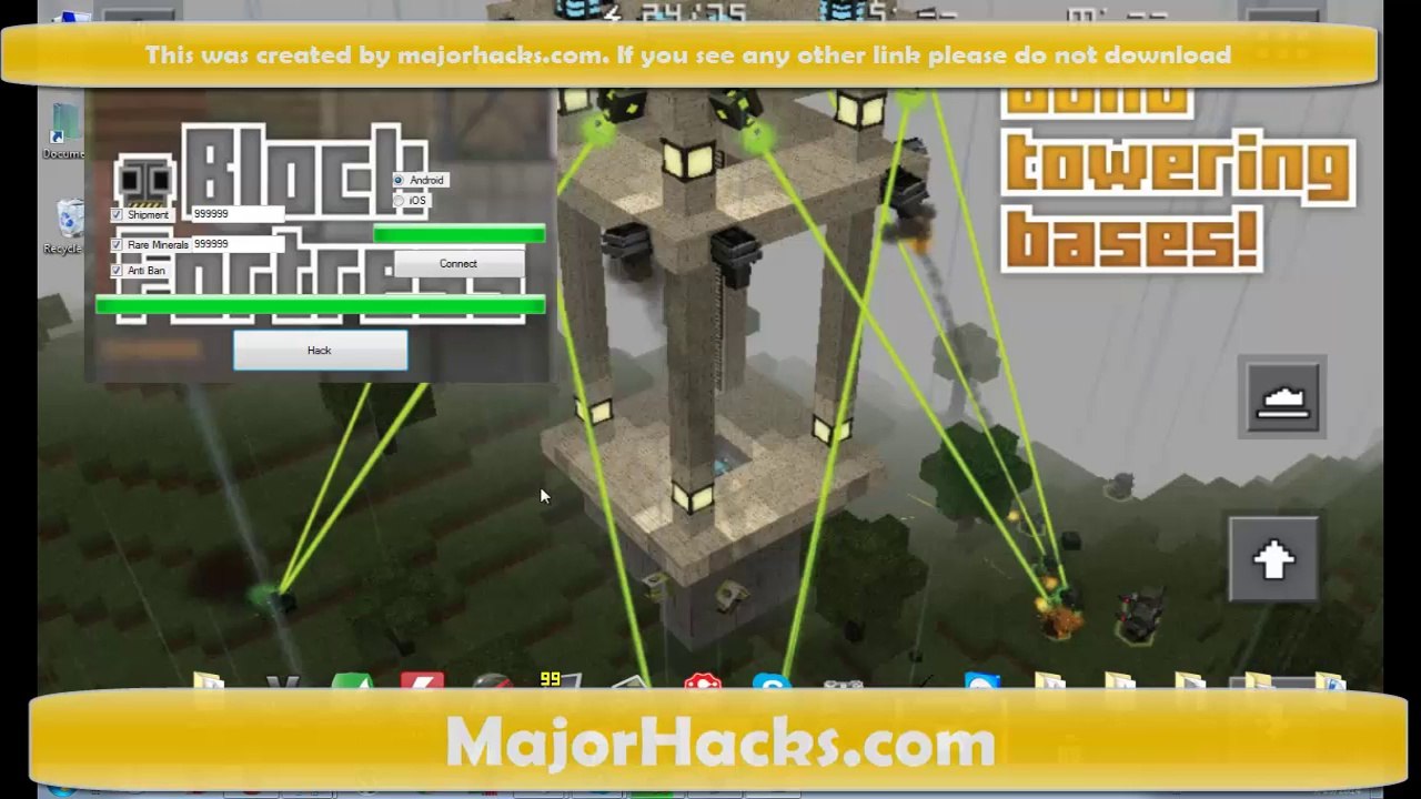 Block Fortress Hack Tool Android iOS [March 2014]
