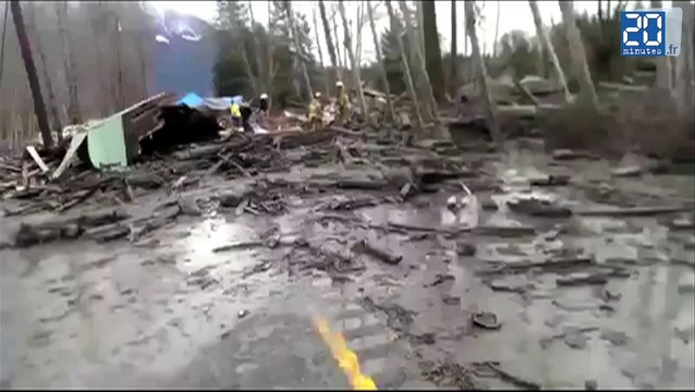 Gigantesque glissement de terrain dans l'Etat de Washington