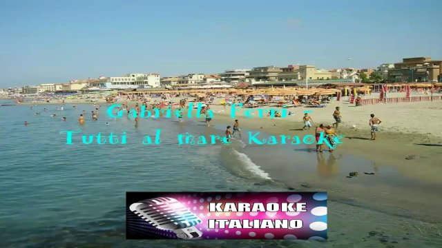 Gabriella Ferri - Tutti al mare Karaoke