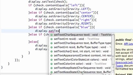 030 - Setting Color of a TextView in Android Java