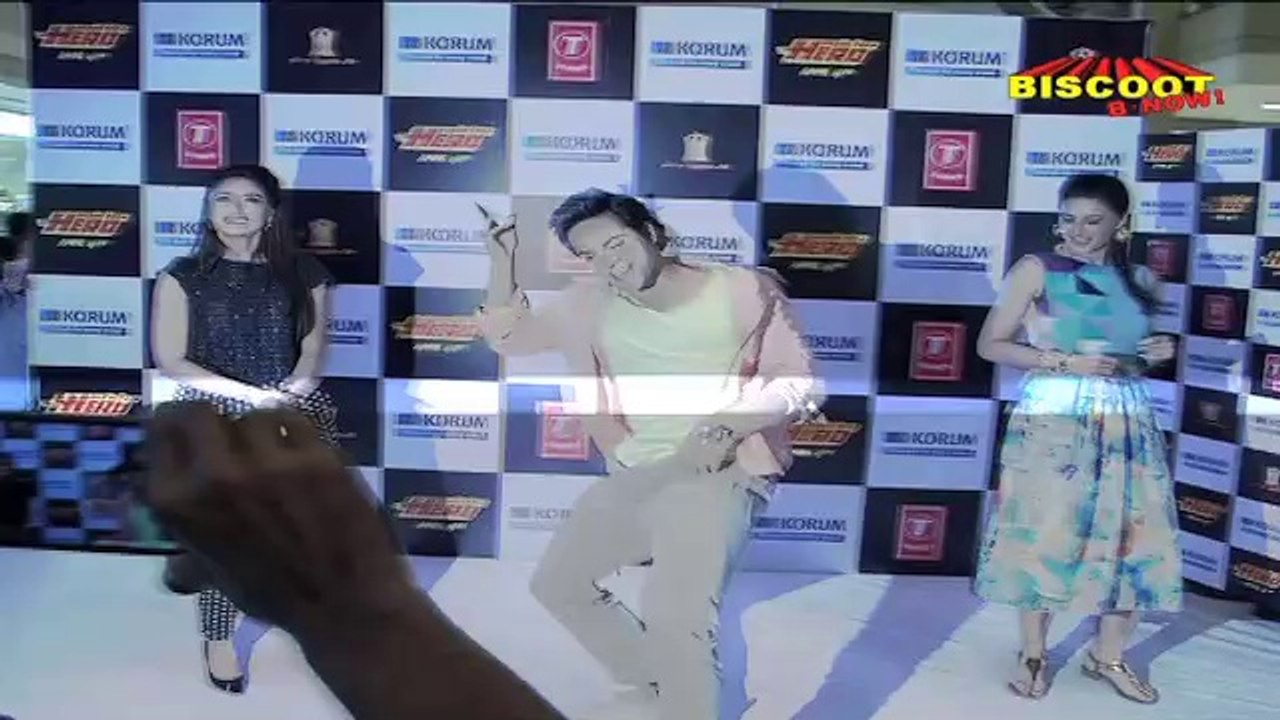Varun has his hands full!