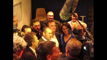 Réaction de l'UMP au premier tour des municipales