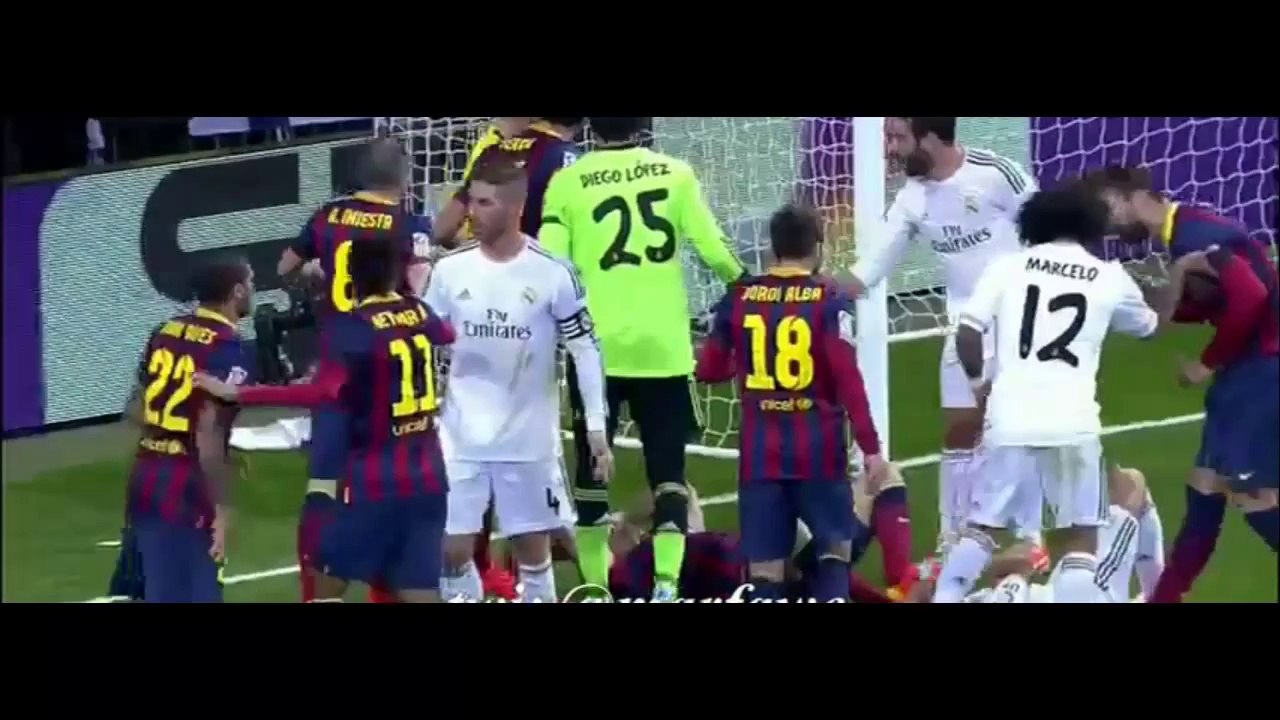 Lionel Messi Hattrick vs Real Madrid _ 4 - 3 _ 23_3_14 _ HD