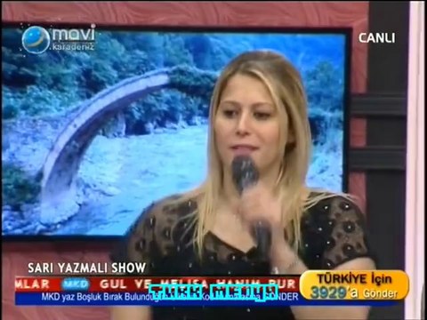 ŞEBNEM CEYHAN-MAVİ KARADENİZ-CANLI PERFORMANS MEVLAM PEK ÇOK DERT VERMİŞ-SARI YAZMALI PRG