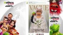 Kim Kardashian et Kanye West dans vogue parodiés