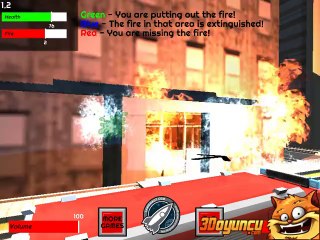 3D İtfaiyeci - 3D Araba Oyunları