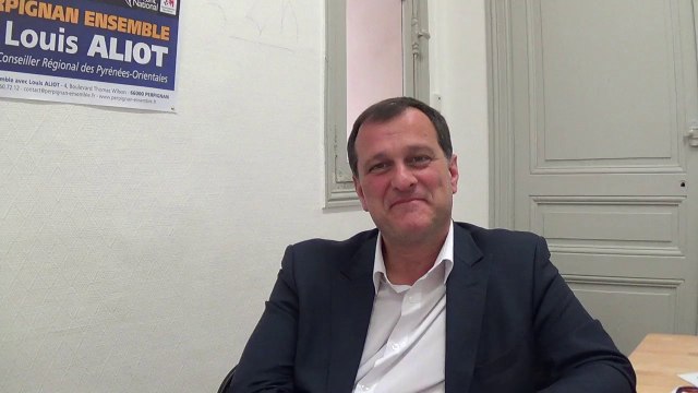 interview Louis Aliot premier tour municipale Perpignan 34% par Nicolas Caudeville