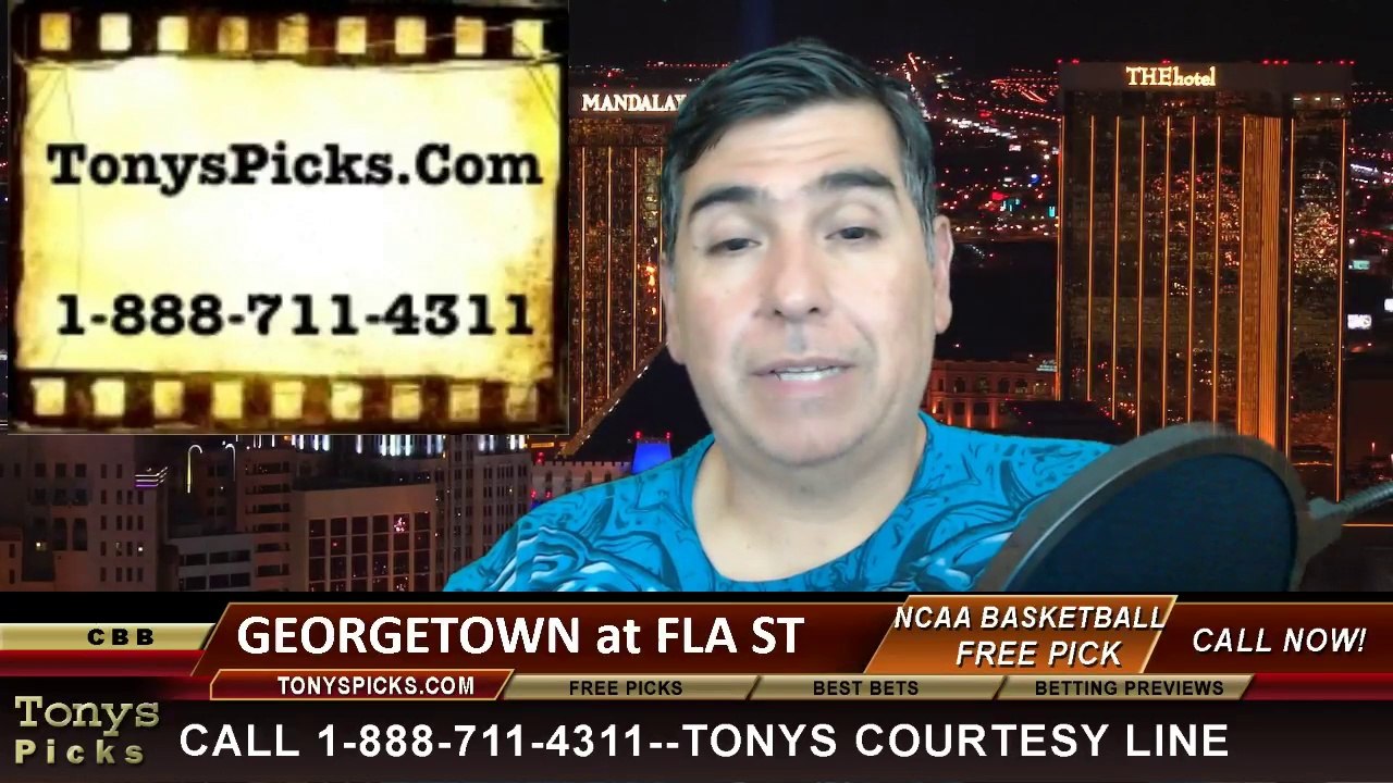 Florida St Seminoles vs. Georgetown Hoyas Pick Prediction NCAA College Basketball Odds Preview 3-24-2014