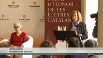 TV3 - Telenotícies migdia - Premi d'Honor de les Lletres Catalanes