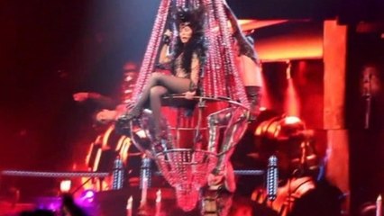 Cher bids farewell with feathers and fire