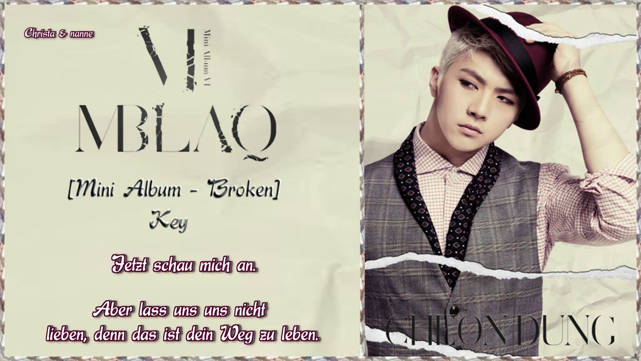 MBLAQ - Key k-pop [germanb sub] Mini Album - Broken