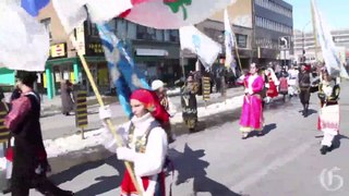 Video: Montreal annual Greek parade
