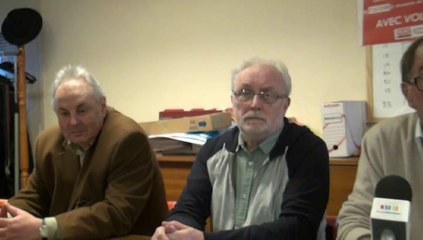 Le Front de Gauche, conférence de presse d'après 1er tour