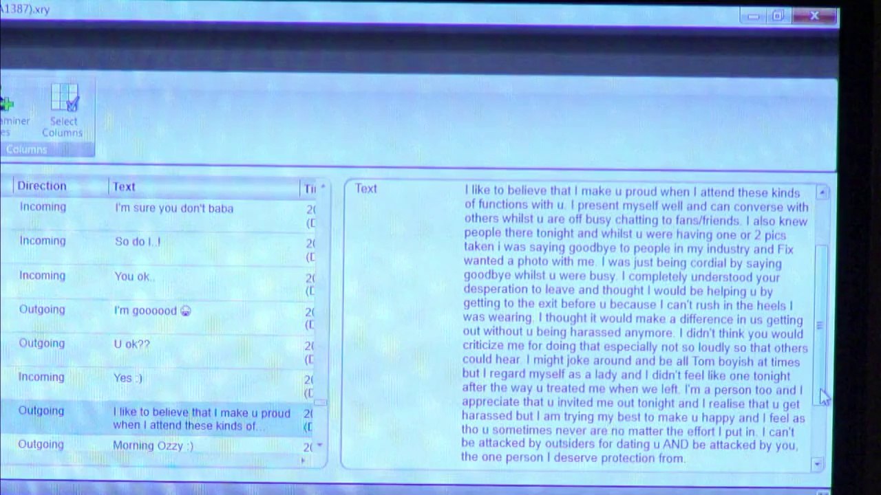 Steenkamp told Pistorius he sometimes scared her