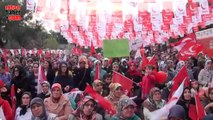 Saadet Partisi Genel Başkanı Kamalak Akhisar'da Miting Yaptı