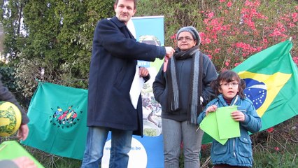 Le merci d'une coriace aux volontaires de la Solidari'fête