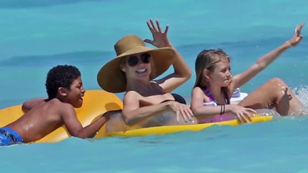 Heidi Klums Familienurlaub auf den Bahamas