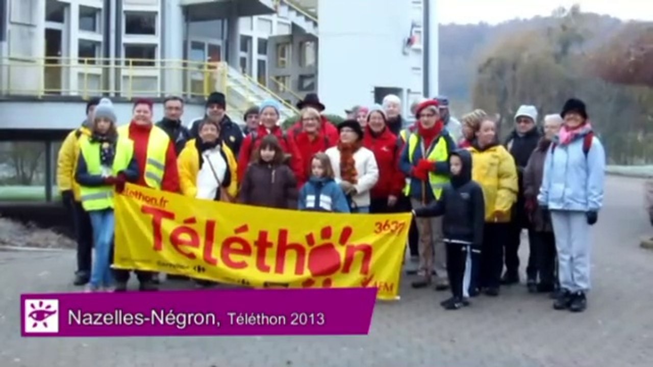 Nazelles-Négron - Téléthon 2013