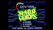 First Level - Only - Contra: Hard Corps - Genesis / Megadrive