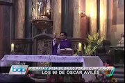 VIDEO: Así fue la serenata y misa por el cumpleaños 90 de Óscar Avilés (1/2)