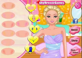 Barbie Çarpıcı Saçlar ve Makyaj Oyunu - Barbibebekoyunu.com 'da