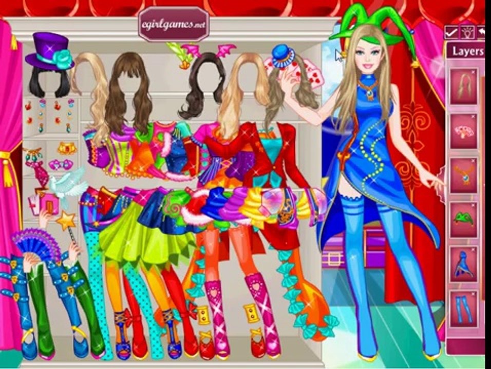 Sihirbaz Barbi Giydirme Oyunu - Barbibebekoyunu.com 'da