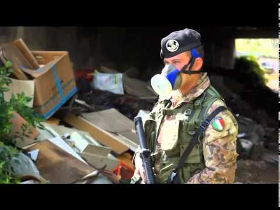 Campania - 100 uomini dell'esercito sulla Terra dei Fuochi -2- (10.04.14)