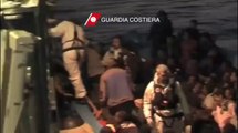 Guardia Costiera - Salvataggio migranti (10.04.14)