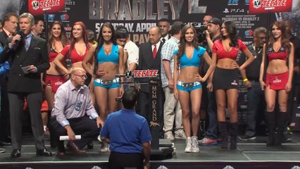 Anticipation builds for Pacquiao-Bradley rematch
