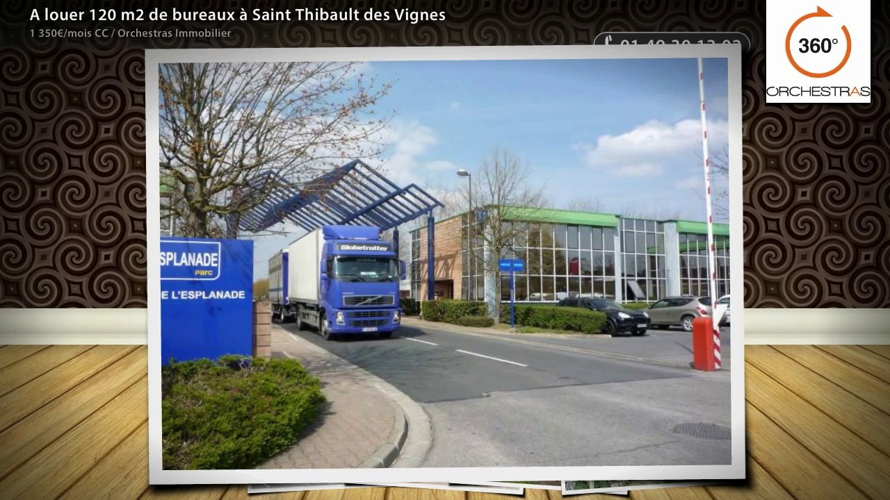 A louer 120 m2 de bureaux à Saint Thibault des Vignes