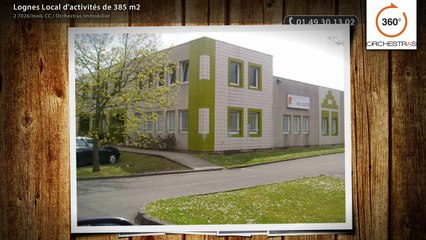Lognes Local d'activités de 385 m2