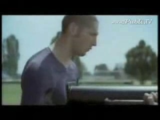 Spot nike con Materazzi