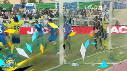 النصر والشعله 3-0 دوري جميل 1435هـ