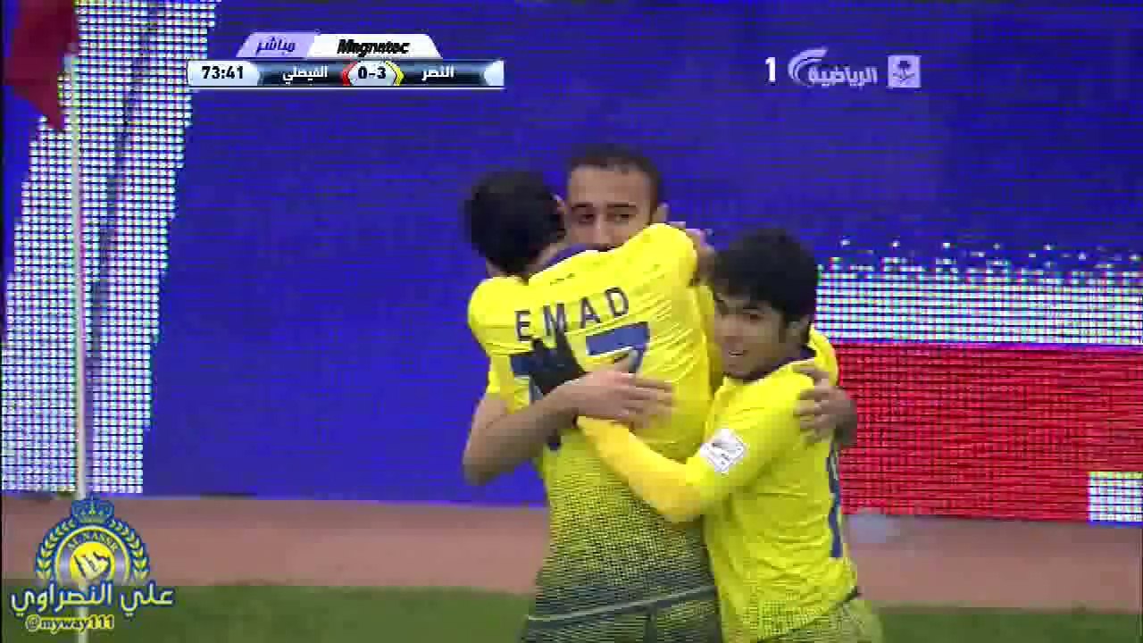 النصر والفيصلي 4-0 دوري جميل 1435هـ