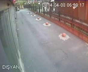 Motosiklet çalınma anı