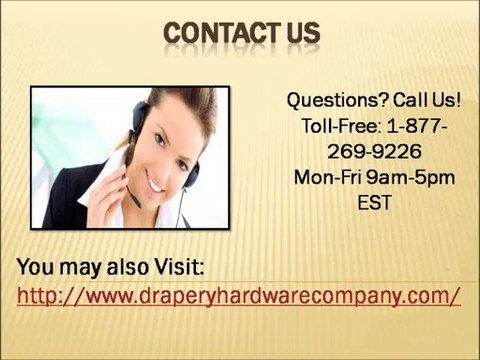 Drapery Hardware- Buy Best Heavy Duty Curtain Rods for Your Windows