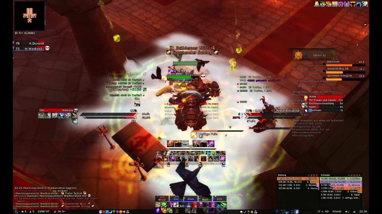 WoW Challenge Mode Gold Scharlachrote Kloster