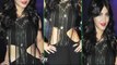 Bollywood Hot Babe Shruti Haasan looked stunning in a black outfit as she posed for the cameras