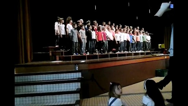 8 milliards d'hommes en 2025, Ecole Val de Cisse, Rencontre Chorales 2014