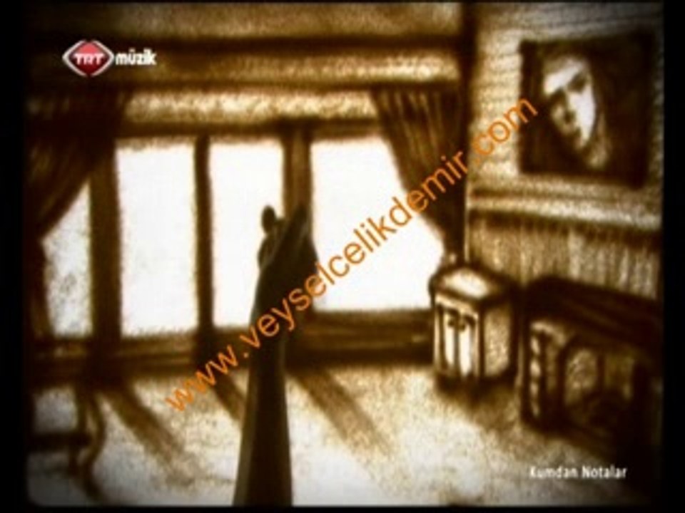 Tanju Okan Kadınım kum sanatı veysel çelikdemir