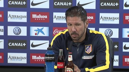 Simeone no da pistas con Diego Costa