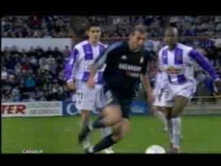 Zidane vs valladolid - La roulette