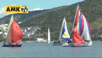 Kış Trofesi 5.etap yarışları Bodrum'da başladı