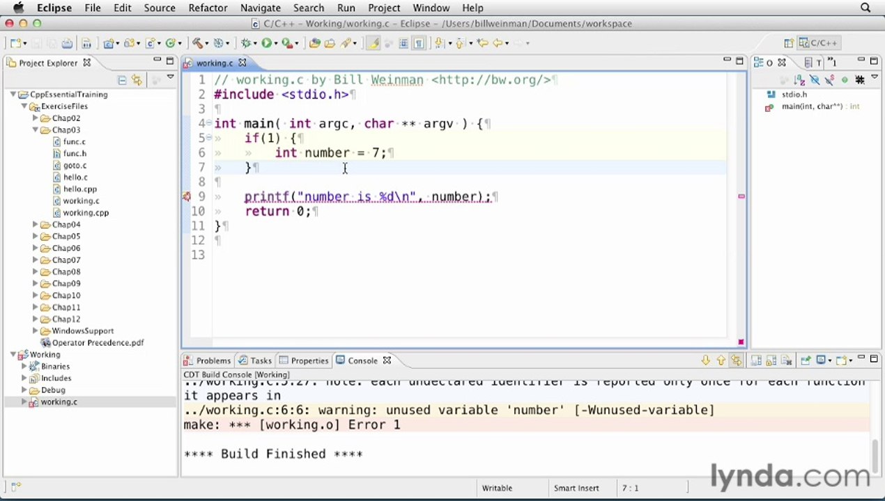 05-Understanding identifier scope and using storage classes