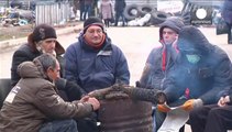 Ucrania: separatistas prorrusos siguen al pie de las barricadas