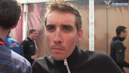 Vincent Jérôme avant Paris Roubaix 2014