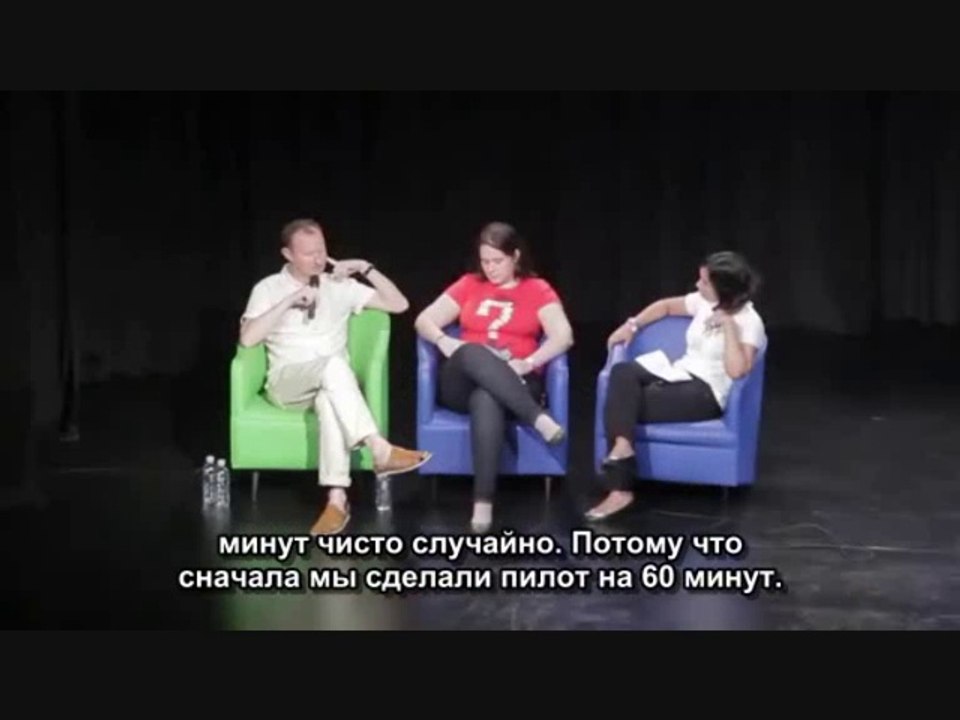 Sherlock Q&A - Mark Gatiss in Brazil - BBC (RUS)