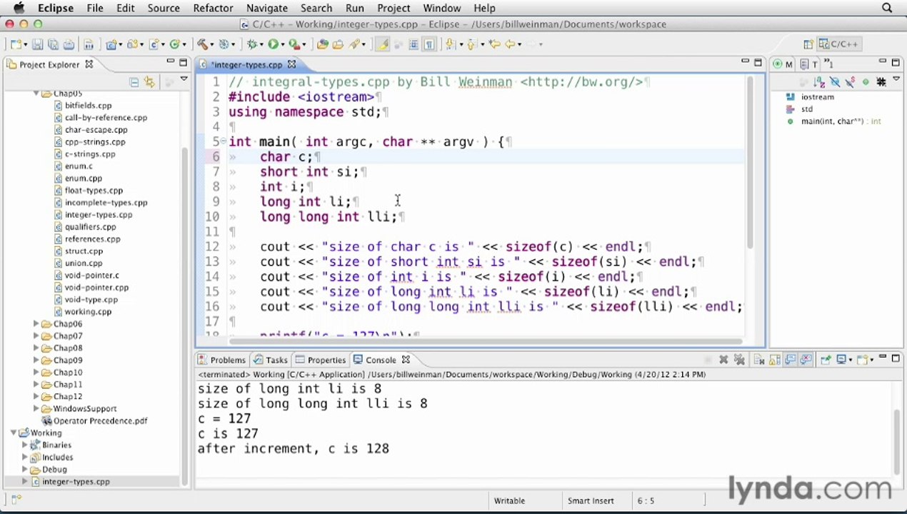 02-Introducing integer types