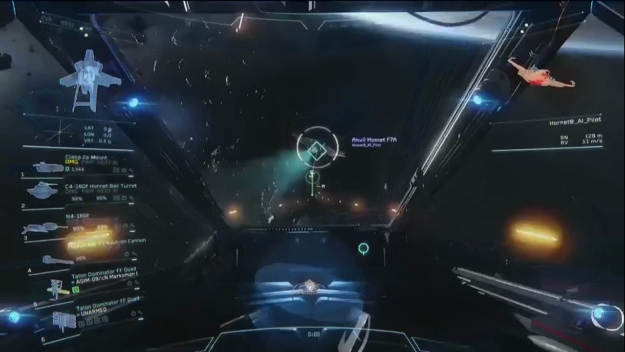 Star Citizen - Module de dogfight version alpha
