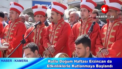 Kutlu Doğum Erzincan da Etkinliklerle Kutlanıyor